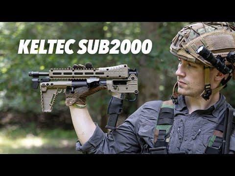 Kel Tec Sub 2000 9mm Folding Semi Automatic Rifle 17rd