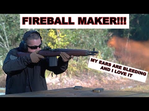 Springfield Armory M1a Tanker 308 Winchester Rifle With Walnut Stock