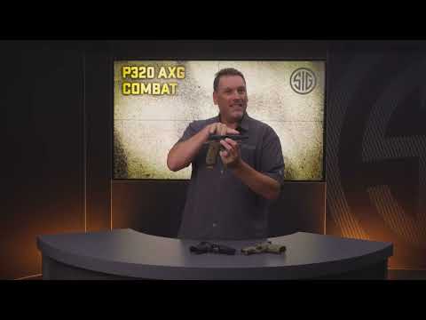 Sig Sauer P320 Axg Combat Limited Edition 9mm Semi Automatic Pistol