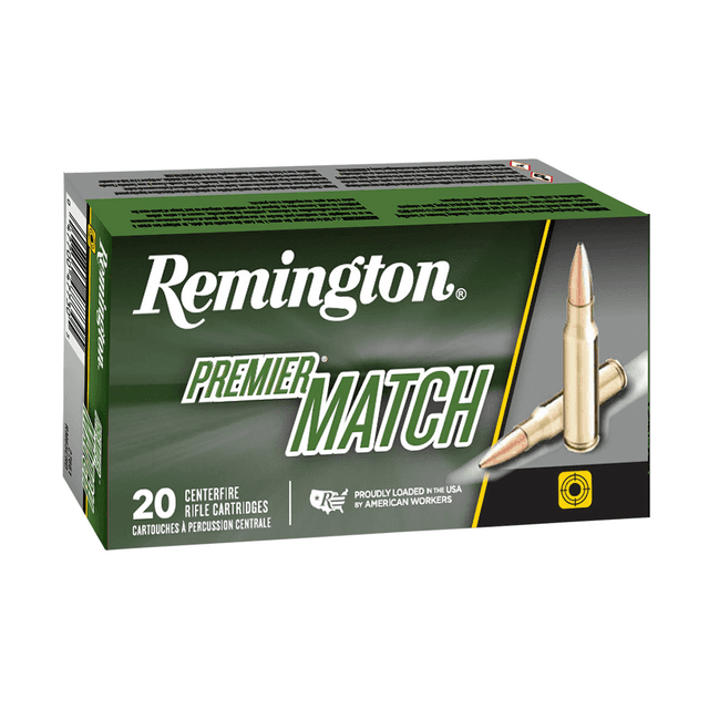 Remington Ammunition 20001 Premier Match 6mmCreedmoor 107gr Sierra MatchKing BTHP 20 Per Box Remington Ammunition 20001 Premier Match 6mmCreedmoor 107gr Sierra MatchKing BTHP 20 Per Box