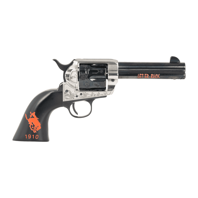 Pietta PFI45PR434BP 1873 Great Western II Pendleton Round‑Up 45 Colt (Long Colt) 4.75" Blued Engraved Barrel & Cylinder Pietta PFI45PR434BP 1873 Great Western II Pendleton Round‑Up 45 Colt (Long Colt) 4.75" Blued Engraved Barrel & Cylinder