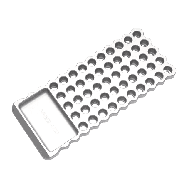 Area 419 419-BASIC-ARC Loading Block ARC/Grendel Aluminum Capacity 50 Spots Area 419 419-BASIC-ARC Loading Block ARC/Grendel Aluminum Capacity 50 Spots