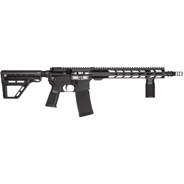 Patriot Ordnance Factory 02548 P-15 Base SMU 300 Blackout 30+1 13.75" Black Nitride Match Grade Barrel Patriot Ordnance Factory 02548 P-15 Base SMU 300 Blackout 30+1 13.75" Black Nitride Match Grade Barrel