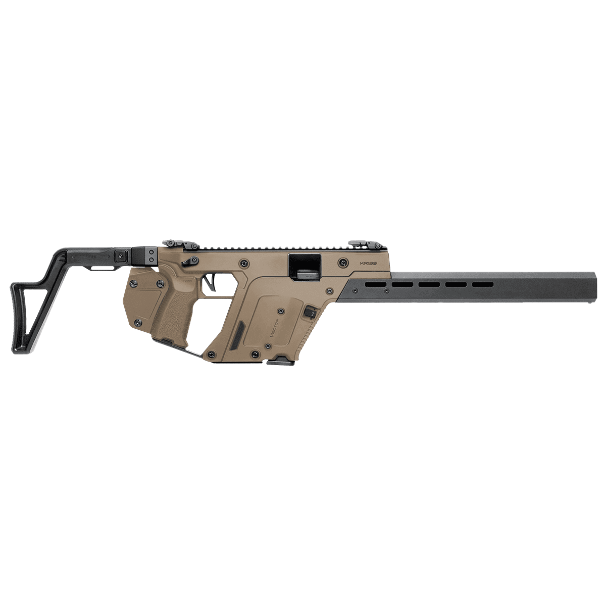 Kriss USA KV903CFD03 Vector CRB Gen3 *CA Compliant 9mm Luger 10+1 16" Black Nitride Threaded Barrel, Flat Dark Earth Kriss USA KV903CFD03 Vector CRB Gen3 *CA Compliant 9mm Luger 10+1 16" Black Nitride Threaded Barrel, Flat Dark Earth