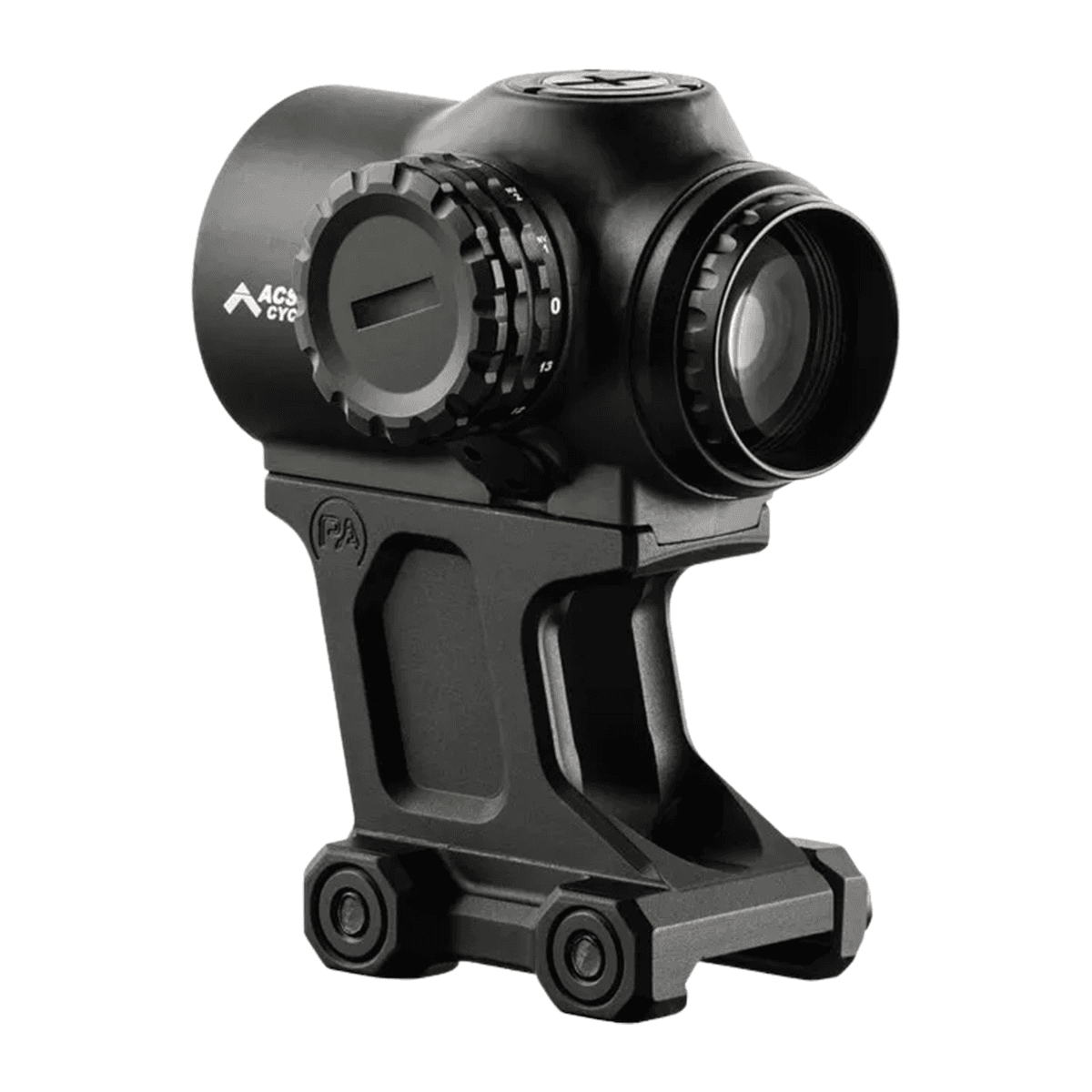 Primary Arms Optics 710080 SLx Black Hardcoat Anodized 1x Partial Illuminated Green ACSS Cyclops Gen2 Reticle Primary Arms Optics 710080 SLx Black Hardcoat Anodized 1x Partial Illuminated Green ACSS Cyclops Gen2 Reticle
