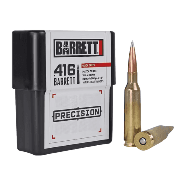 Barrett 41633 A-Tip Match Grade 416 Barrett 500gr A-Tip Match 10 Per Box Barrett 41633 A-Tip Match Grade 416 Barrett 500gr A-Tip Match 10 Per Box
