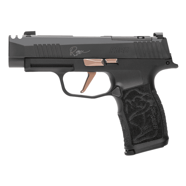 Sig Sauer 365XL9ROSE P365XL Rose Kit Micro-Compact 9mm Luger 12+1 3.10" Black Nitron Stainless Steel Integrated Compensator/Optic Ready Sig Sauer 365XL9ROSE P365XL Rose Kit Micro-Compact 9mm Luger 12+1 3.10" Black Nitron Stainless Steel Integrated Compensator/Optic Ready
