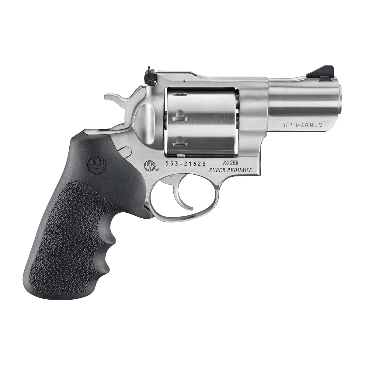 Ruger Super Redhawk 357 Mag/38 Special 8 Shot 2.50" Stainless Cylinder, Satin Stainless Steel Barrel & Frame Ruger Super Redhawk 357 Mag/38 Special 8 Shot 2.50" Stainless Cylinder, Satin Stainless Steel Barrel & Frame
