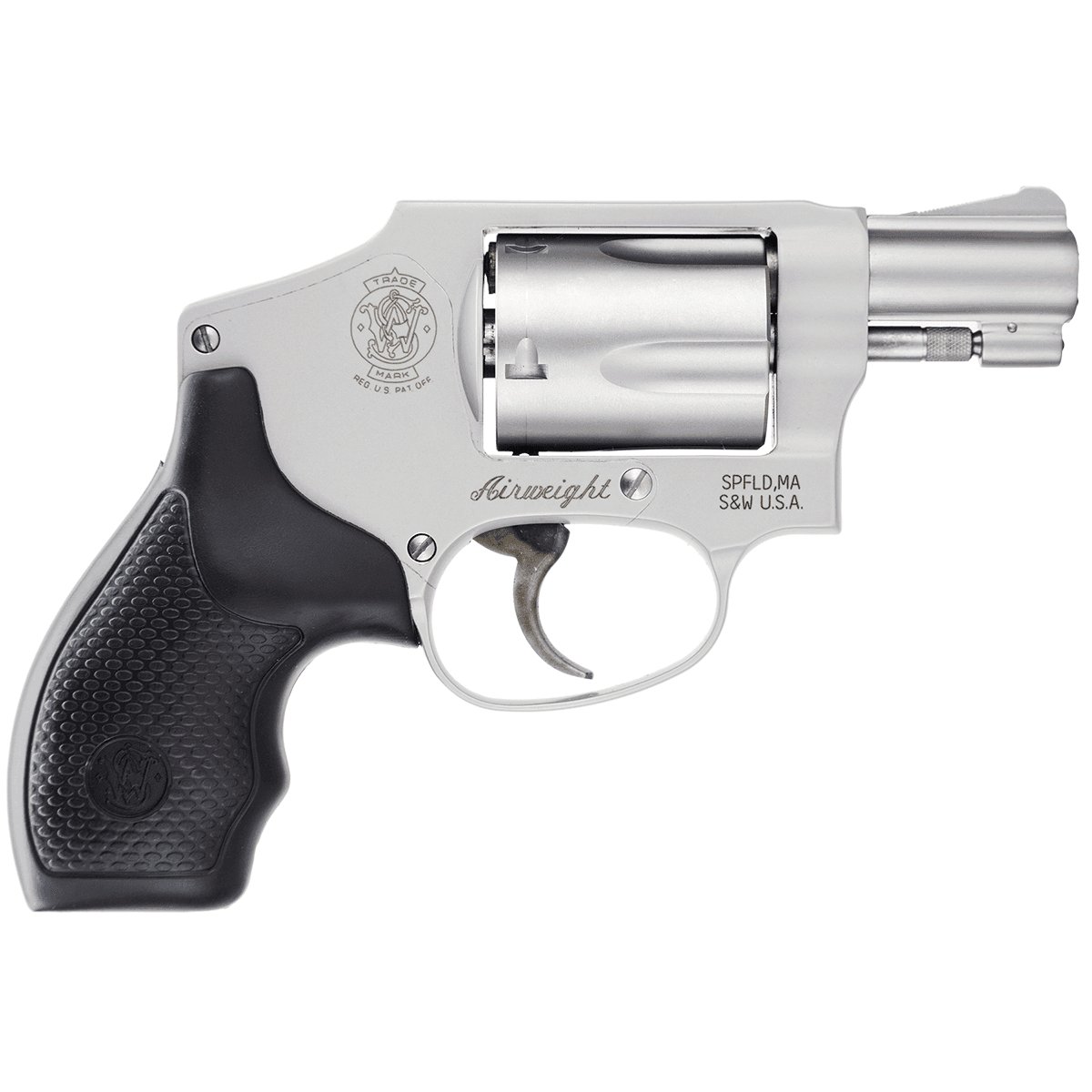 Smith & Wesson 103810 Model 642 Airweight 38 S&W Spl +P Stainless Revolver Handgun Smith & Wesson 103810 Model 642 Airweight 38 S&W Spl +P Stainless Revolver Handgun