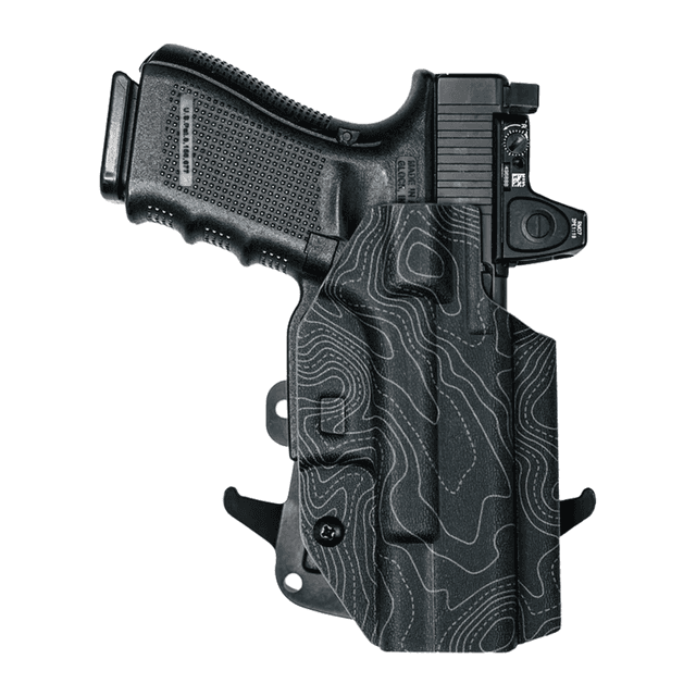 We The People Holsters WTP-R07_1047-R Optic Ready IWB Topographic Gray Kydex Fits Glock 43/43x Right Hand We The People Holsters WTP-R07_1047-R Optic Ready IWB Topographic Gray Kydex Fits Glock 43/43x Right Hand