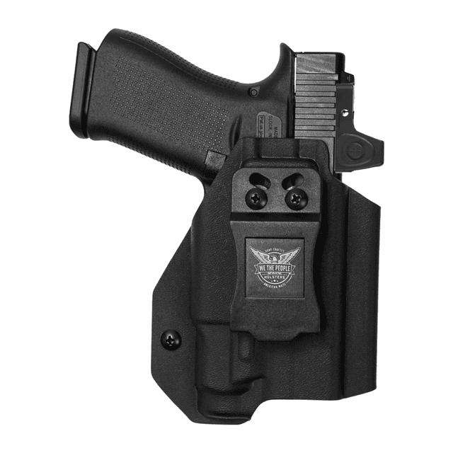 We The People Holsters WTP-R07GS_1000-R Optic Ready IWB Black Kydex Fits Glock 43X Rail w/ Streamlight TLR-7 Sub Light Right Hand We The People Holsters WTP-R07GS_1000-R Optic Ready IWB Black Kydex Fits Glock 43X Rail w/ Streamlight TLR-7 Sub Light Right Hand