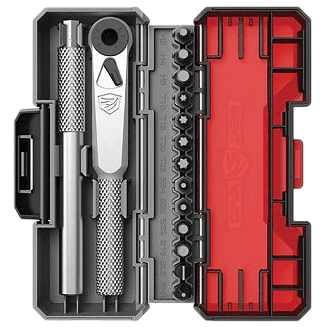 Real Avid AVX3GBS13 X3 Driver Gunsmithing Bit Set Silver 13 Pieces Real Avid AVX3GBS13 X3 Driver Gunsmithing Bit Set Silver 13 Pieces