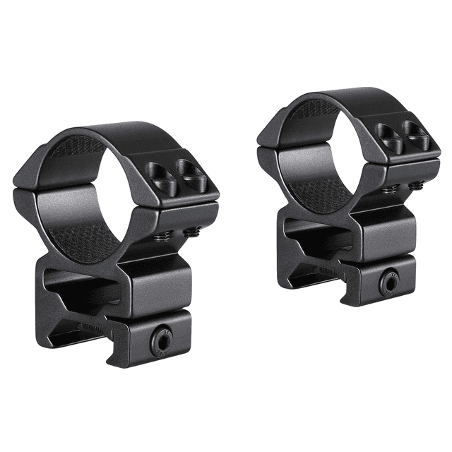 Hawke Sport Optics 22117 Match Mount Matte Black Anodized Aluminum 30mm Tube, High Weaver Hawke Sport Optics 22117 Match Mount Matte Black Anodized Aluminum 30mm Tube, High Weaver