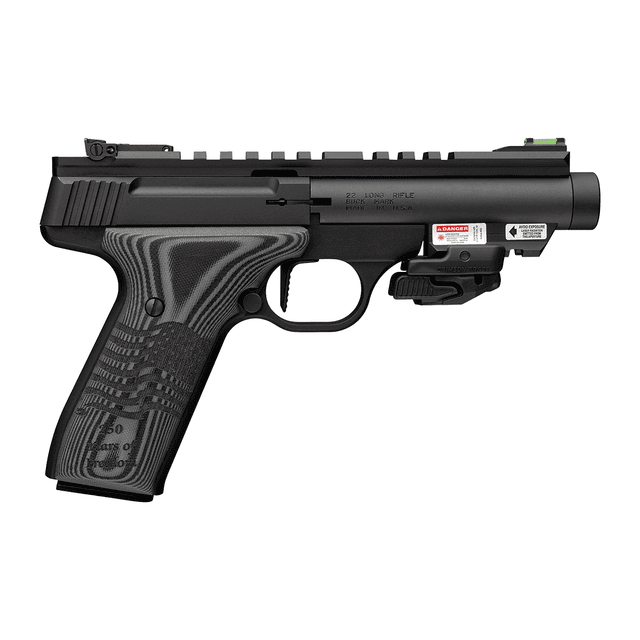 Browning 051612490 Buck Mark Black Label 250 SR 22 LR 10+1 4.40" Matte Black Threaded Bull Barrel Browning 051612490 Buck Mark Black Label 250 SR 22 LR 10+1 4.40" Matte Black Threaded Bull Barrel