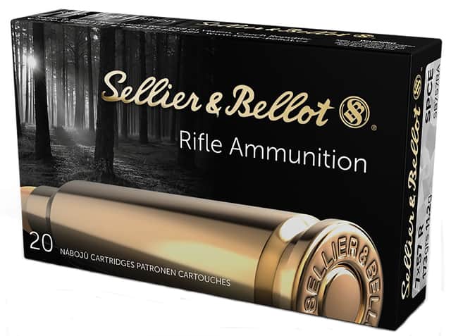Sellier & Bellot Rifle 7x57R 173gr Soft Point Cut Through Edge 20 Per Box/20 Case - SB757RA Sellier & Bellot Rifle 7x57R 173gr Soft Point Cut Through Edge 20 Per Box/20 Case - SB757RA