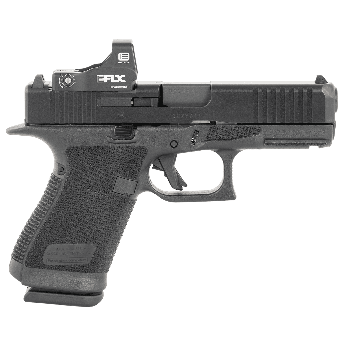 Glock P6195E201 G19 Gen6 w/EOTech 9mm Luger 10+1 4.02" Steel Optic Ready Glock P6195E201 G19 Gen6 w/EOTech 9mm Luger 10+1 4.02" Steel Optic Ready
