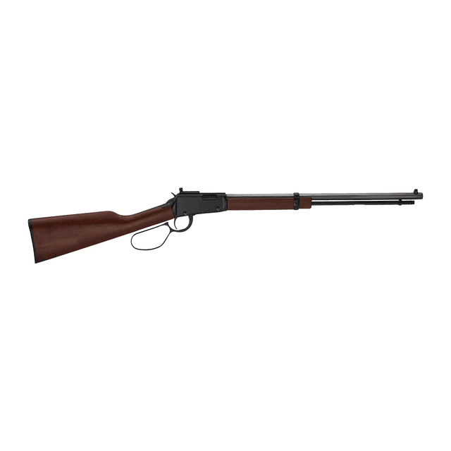 Henry H001TR22M Frontier Carbine 22 WMR 10+1 16.50" Blued Octagon Barrel, Black Aluminum Grooved Receiver, American Walnut Henry H001TR22M Frontier Carbine 22 WMR 10+1 16.50" Blued Octagon Barrel, Black Aluminum Grooved Receiver, American Walnut
