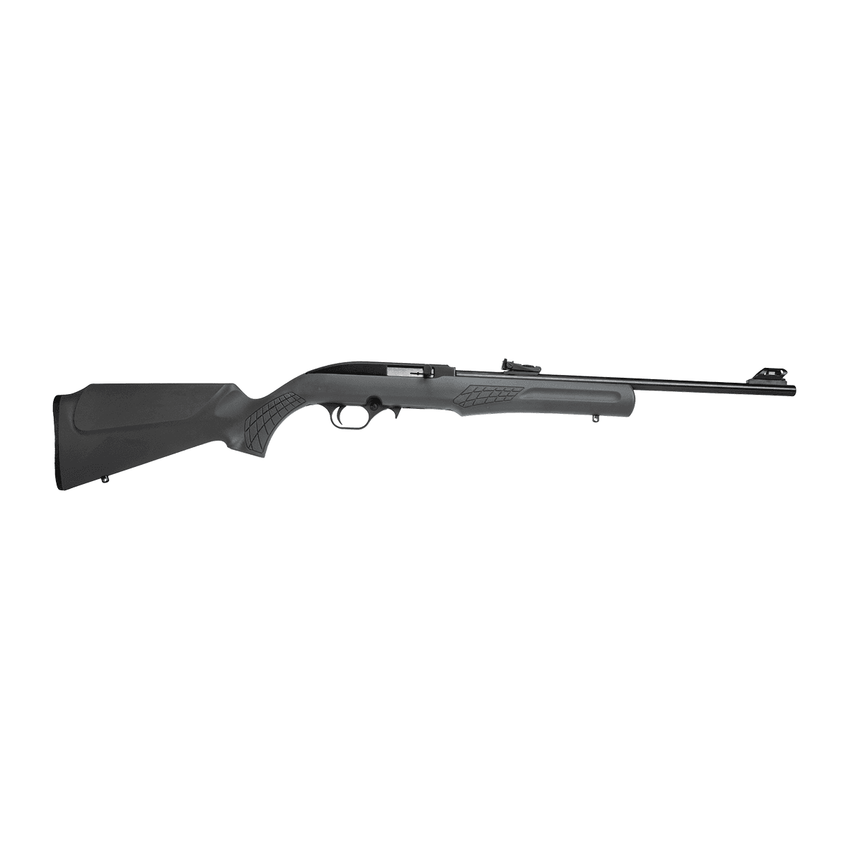 Rossi RS22L1811G RS22 22 LR 10+1 18" Black Matte Barrel, Black Aluminum 3/8" Dovetail Receiver, Fixed Gray Synthetic Stock Rossi RS22L1811G RS22 22 LR 10+1 18" Black Matte Barrel, Black Aluminum 3/8" Dovetail Receiver, Fixed Gray Synthetic Stock