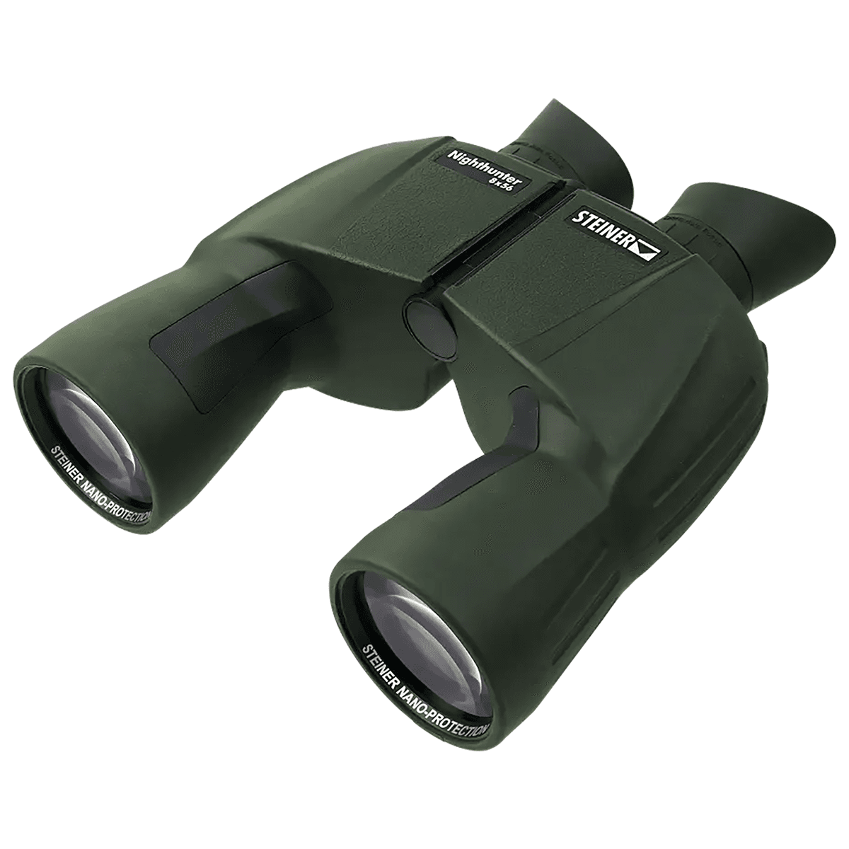 Steiner 2070 Nighthunter 8x56mm BaK-4 Porro Prism, Auto Focus, Matte Green Makrolon w/Rubber Armor Steiner 2070 Nighthunter 8x56mm BaK-4 Porro Prism, Auto Focus, Matte Green Makrolon w/Rubber Armor