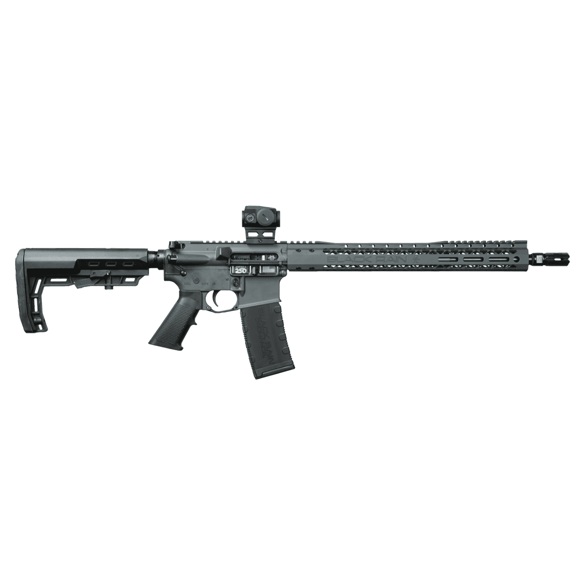 Black Rain Ordnance BRO26040601OPT Spec15 Sports South Exclusive 5.56 NATO 30+1 16" Black Nitride Barrel, Smoke Cerakote Black Rain Ordnance BRO26040601OPT Spec15 Sports South Exclusive 5.56 NATO 30+1 16" Black Nitride Barrel, Smoke Cerakote
