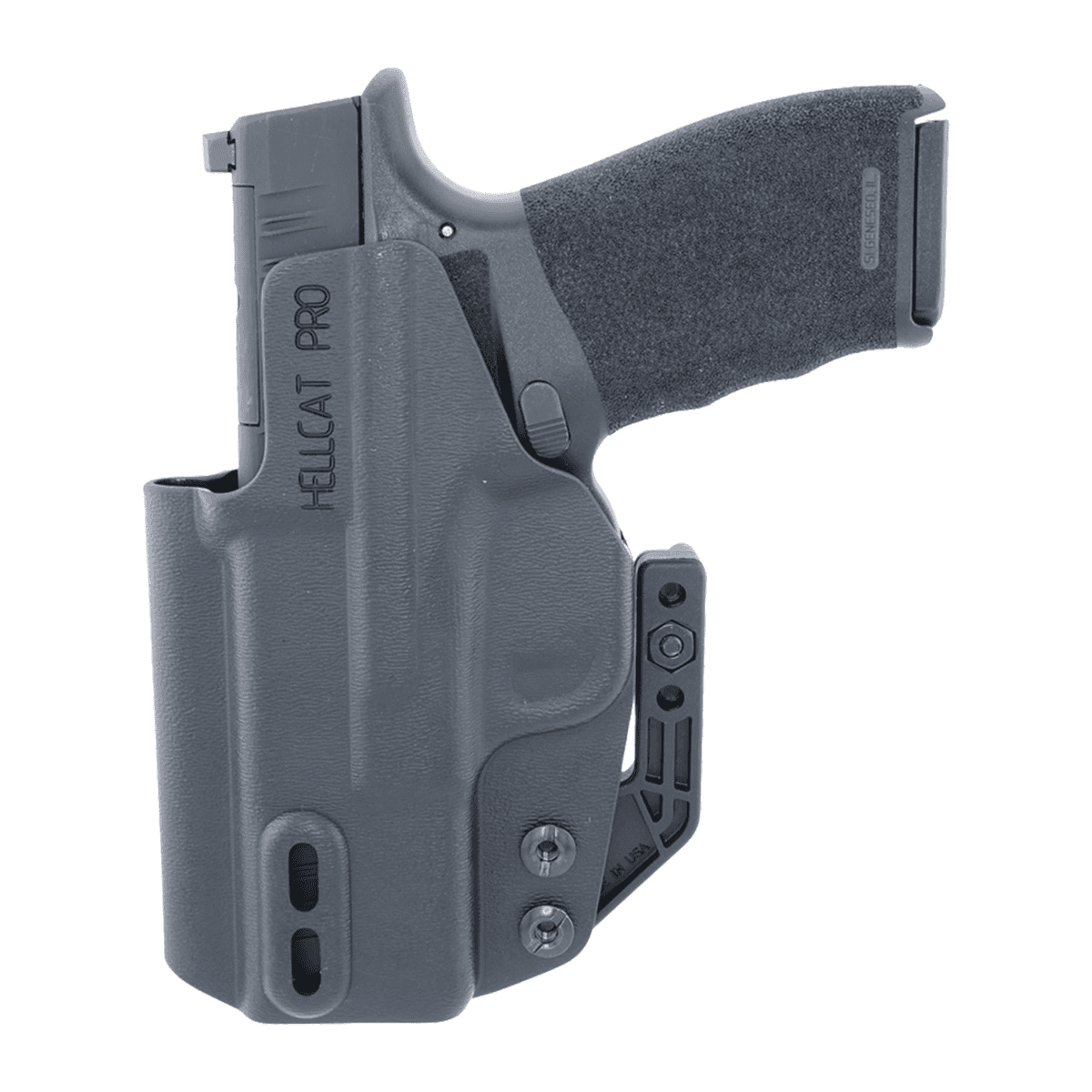 Henry Holsters HH-0018-21 Cipher AIWB/IWB Black Boltaron Fits Springfield Hellcat Pro Ambidextrous Henry Holsters HH-0018-21 Cipher AIWB/IWB Black Boltaron Fits Springfield Hellcat Pro Ambidextrous