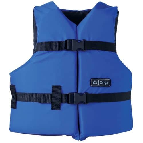 ONYX LIFE VEST / PFD / YOUTH - BLUE/BLACK - 103000-500-002-12 ONYX LIFE VEST / PFD / YOUTH - BLUE/BLACK - 103000-500-002-12