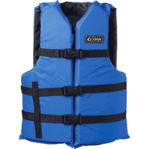 ONYX LIFE VEST / PFD / ADULT - BLUE/BLACK - 103000-500-004-12 ONYX LIFE VEST / PFD / ADULT - BLUE/BLACK - 103000-500-004-12