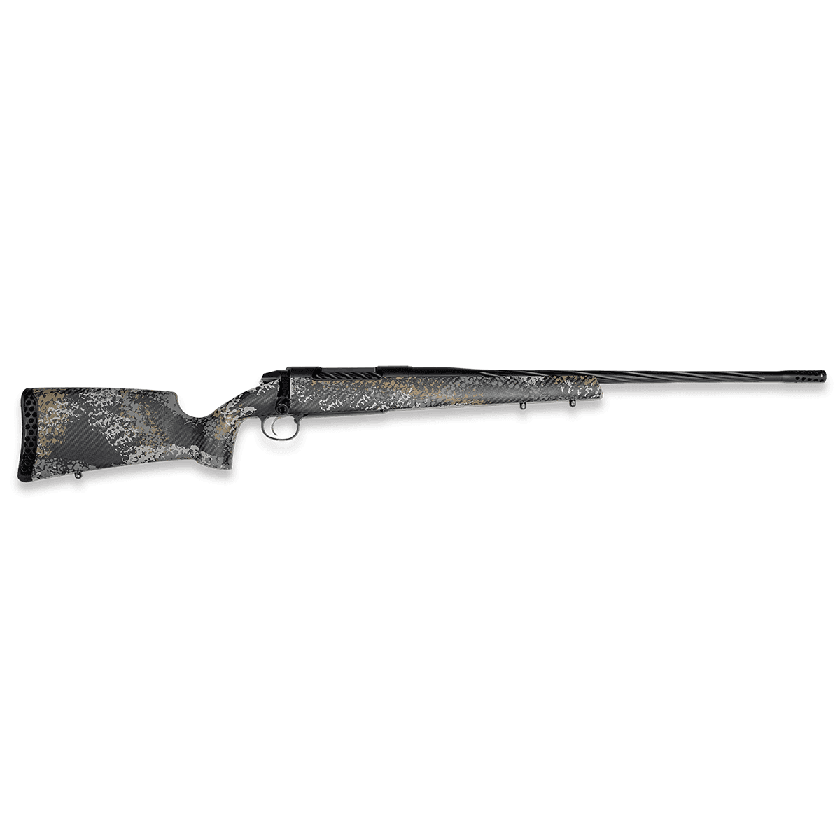 Weatherby 3WAST25CMR4B 307 Alpine ST 25 Creedmoor 4+1 22" Graphite Black Cerakote Spiral Fluted Threaded Barrel Weatherby 3WAST25CMR4B 307 Alpine ST 25 Creedmoor 4+1 22" Graphite Black Cerakote Spiral Fluted Threaded Barrel