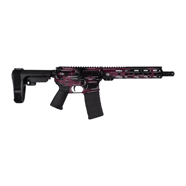 Shark Coast Tactical SCC07053ANBCHY-P Anime-15 5.56 NATO 30+1 10.50" Black Nitride Threaded Barrel, Black Cherry Shark Coast Tactical SCC07053ANBCHY-P Anime-15 5.56 NATO 30+1 10.50" Black Nitride Threaded Barrel, Black Cherry
