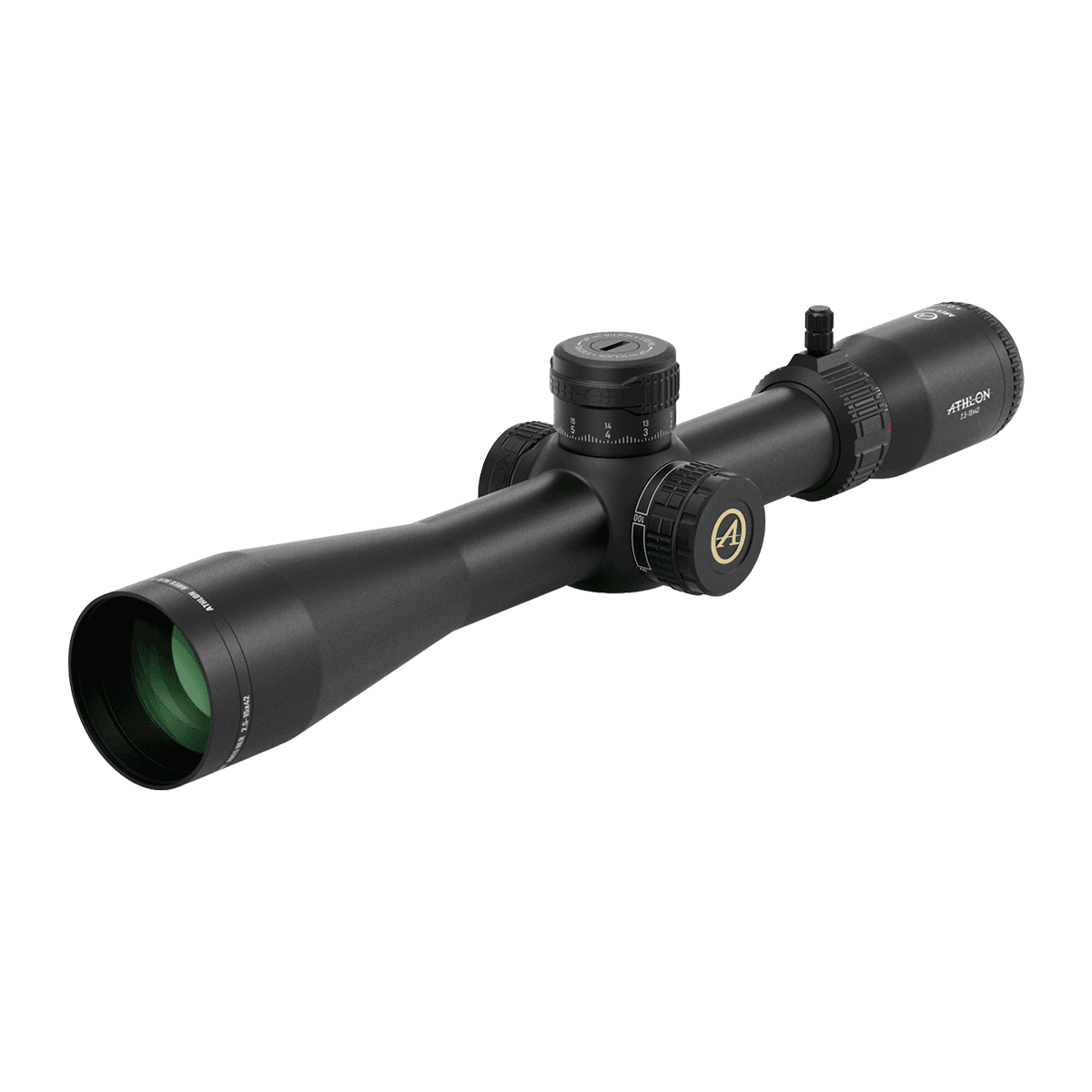 Athlon 212132 Ares HLR Black 2.5-15x 42mm 30mm Tube Illuminated MIL Reticle Athlon 212132 Ares HLR Black 2.5-15x 42mm 30mm Tube Illuminated MIL Reticle