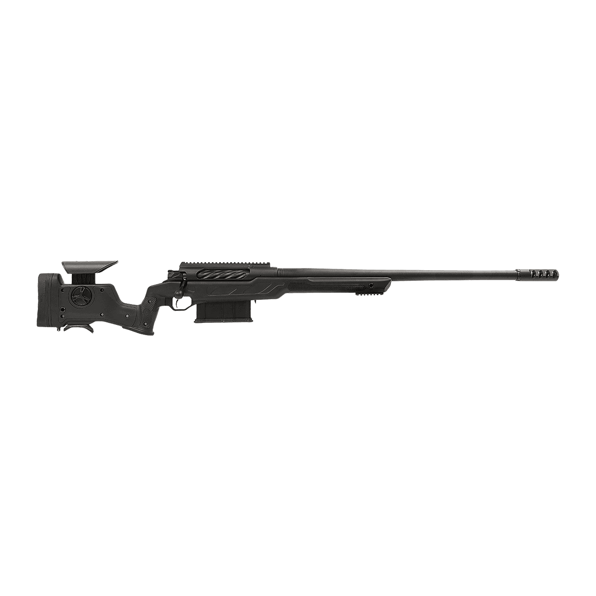 Cadex Inc CDXBMGQUA5029HI20I1J5N BMG Quake 50 BMG 3+1 29" Black DLC Match Grade Threaded Barrel Cadex Inc CDXBMGQUA5029HI20I1J5N BMG Quake 50 BMG 3+1 29" Black DLC Match Grade Threaded Barrel