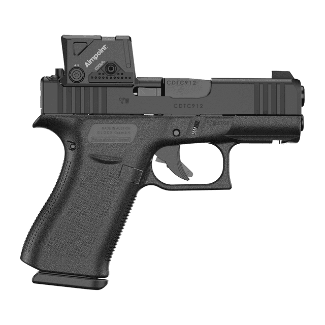 Glock PX4350B03FRMOS8A4 G43X MOS8 w/Aimpoint COA 9mm Luger 15+1 3.41" GMB Barrel, Steel Serrated w/Optic Cut Glock PX4350B03FRMOS8A4 G43X MOS8 w/Aimpoint COA 9mm Luger 15+1 3.41" GMB Barrel, Steel Serrated w/Optic Cut