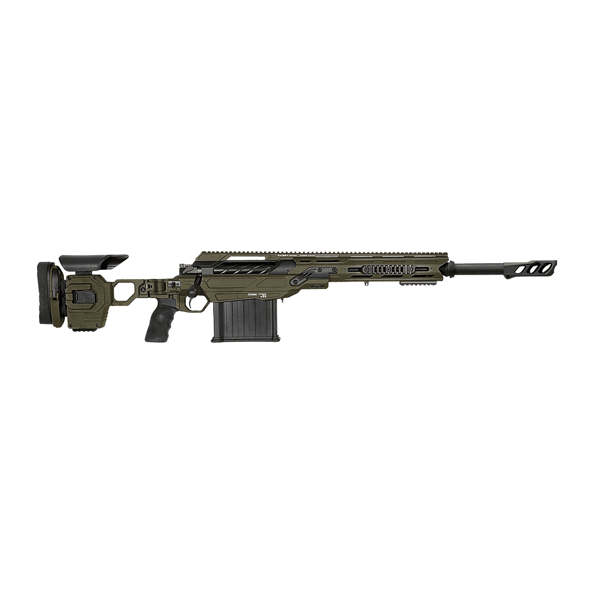 Cadex Inc CDX50DUAL50206BR20I2J5 CDX-50 Tremor 50 BMG 5+1 20.60" Black DLC Match Grade Threaded Barrel Cadex Inc CDX50DUAL50206BR20I2J5 CDX-50 Tremor 50 BMG 5+1 20.60" Black DLC Match Grade Threaded Barrel