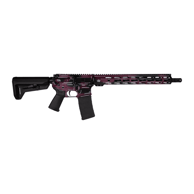 Shark Coast Tactical SCC02119ABKCH Anime-15 5.56 NATO 30+1 16" Black Nitride Threaded Barrel, Black Cherry Shark Coast Tactical SCC02119ABKCH Anime-15 5.56 NATO 30+1 16" Black Nitride Threaded Barrel, Black Cherry