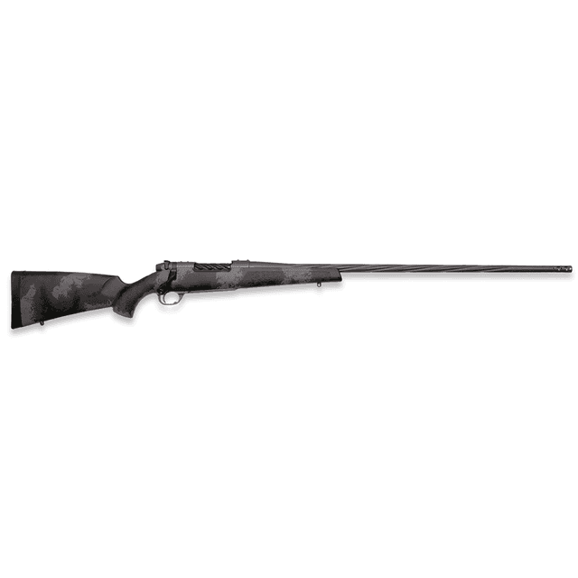 Weatherby MLW01N25CMR4B Mark V Live Wild Full Size 25 Creedmoor 4+1 22" Carbon Gray Cerakote Fluted Threaded Barrel Weatherby MLW01N25CMR4B Mark V Live Wild Full Size 25 Creedmoor 4+1 22" Carbon Gray Cerakote Fluted Threaded Barrel