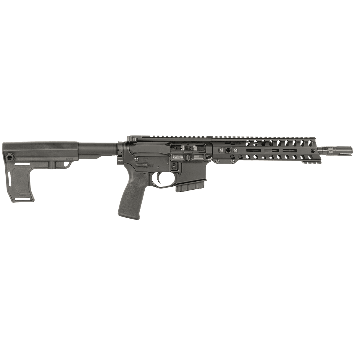 Patriot Ordnance Factory 2167 P-15 Constable 350 Legend 10+1 10.50" Black Anodized Aluminum Receiver w/Picatinny Rail Patriot Ordnance Factory 2167 P-15 Constable 350 Legend 10+1 10.50" Black Anodized Aluminum Receiver w/Picatinny Rail