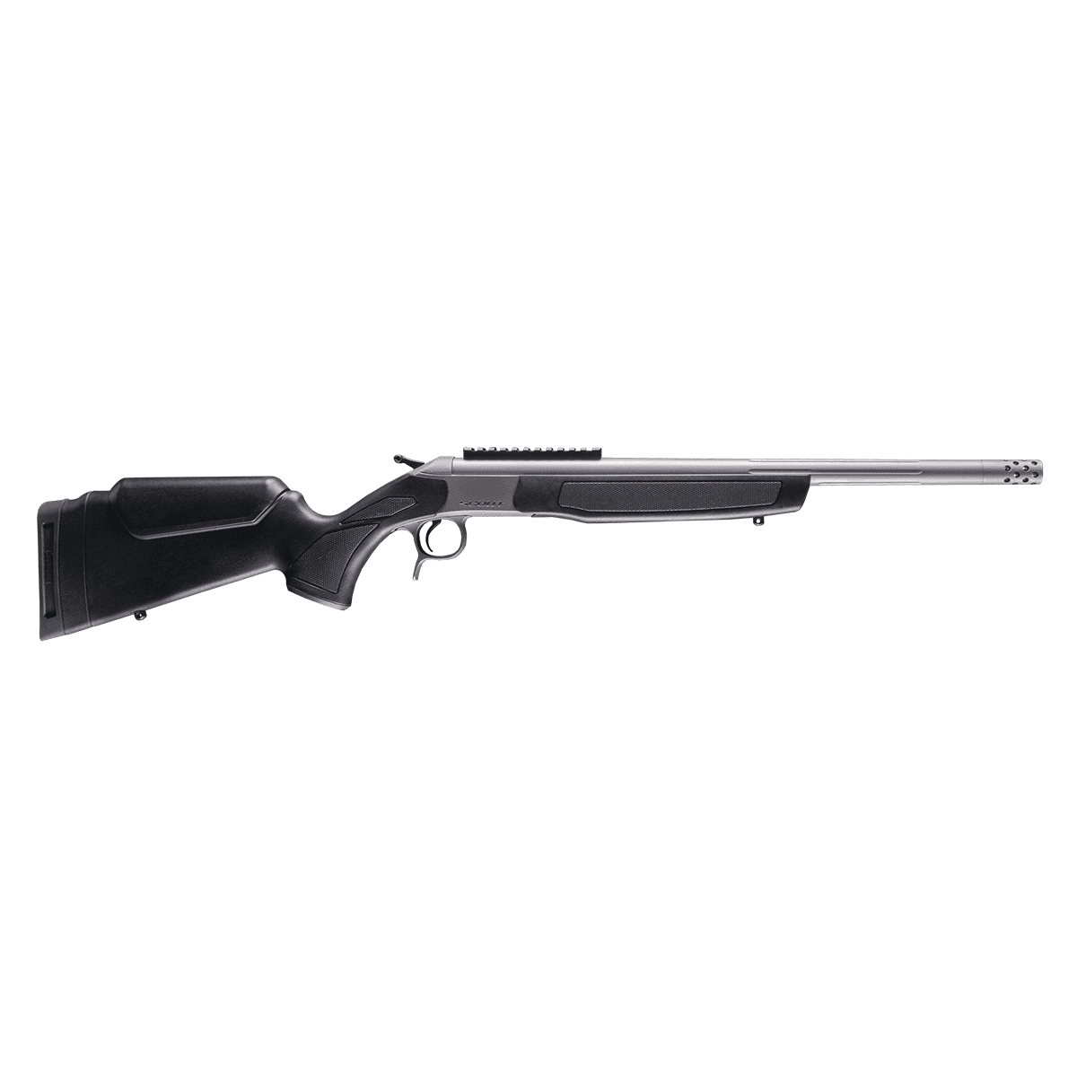 CVA CR4435S Cascade Takedown 243 Win 1rd 20" Matte Stainless Steel Threaded Barrel & Receiver w/Picatinny Rail CVA CR4435S Cascade Takedown 243 Win 1rd 20" Matte Stainless Steel Threaded Barrel & Receiver w/Picatinny Rail