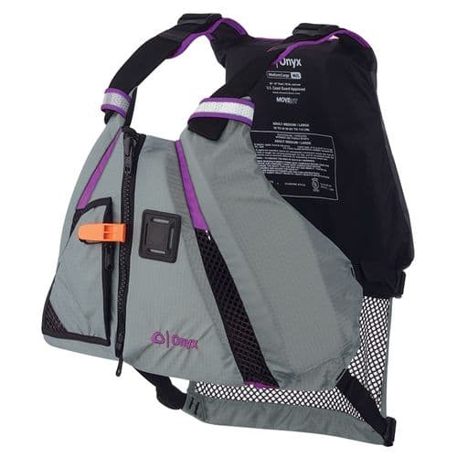 Onyx MoveVent Dynamic Paddle Sports Vest - Purple/Grey - XL/2XL - 122200-600-060-18 Onyx MoveVent Dynamic Paddle Sports Vest - Purple/Grey - XL/2XL - 122200-600-060-18