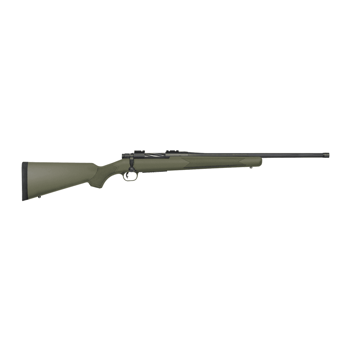 Mossberg 28080 Patriot 450 Bushmaster 4+1 20" Matte Blued Threaded Barrel, OD Green Synthetic Stock Mossberg 28080 Patriot 450 Bushmaster 4+1 20" Matte Blued Threaded Barrel, OD Green Synthetic Stock