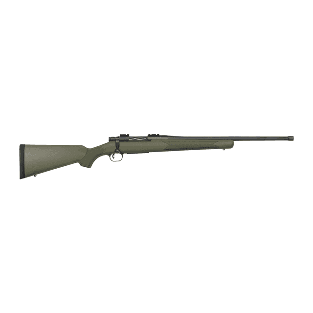 Mossberg 28080 Patriot 450 Bushmaster 4+1 20" Matte Blued Threaded Barrel, OD Green Synthetic Stock Mossberg 28080 Patriot 450 Bushmaster 4+1 20" Matte Blued Threaded Barrel, OD Green Synthetic Stock