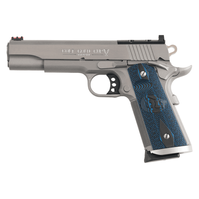 Colt Mfg O5070XEOR Gold Cup Trophy Full Size 45 ACP 8+1 5" Stainless National Match Barrel, Stainless Steel Optic Ready Colt Mfg O5070XEOR Gold Cup Trophy Full Size 45 ACP 8+1 5" Stainless National Match Barrel, Stainless Steel Optic Ready