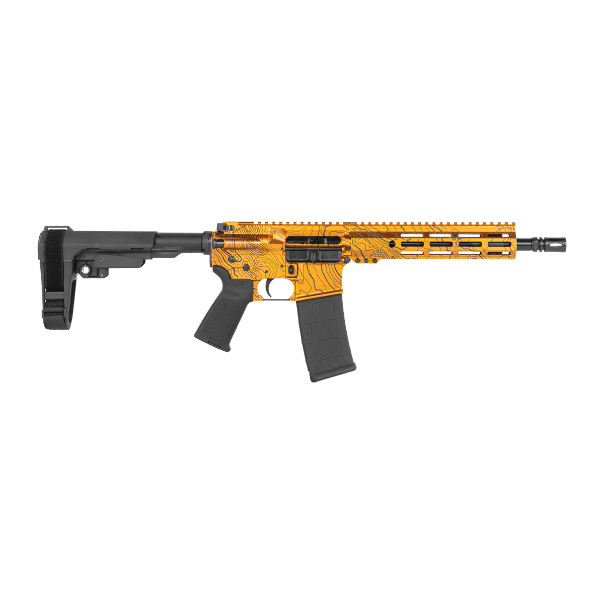 Shark Coast Tactical SCC07329TOPOR-P Topography 5.56 NATO 30+1 10.50" Black Nitride Threaded Barrel Shark Coast Tactical SCC07329TOPOR-P Topography 5.56 NATO 30+1 10.50" Black Nitride Threaded Barrel