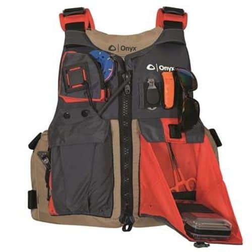 Onyx Kayak Oversize Adult Fishing Vest - 121700-706-005-17 Onyx Kayak Oversize Adult Fishing Vest - 121700-706-005-17