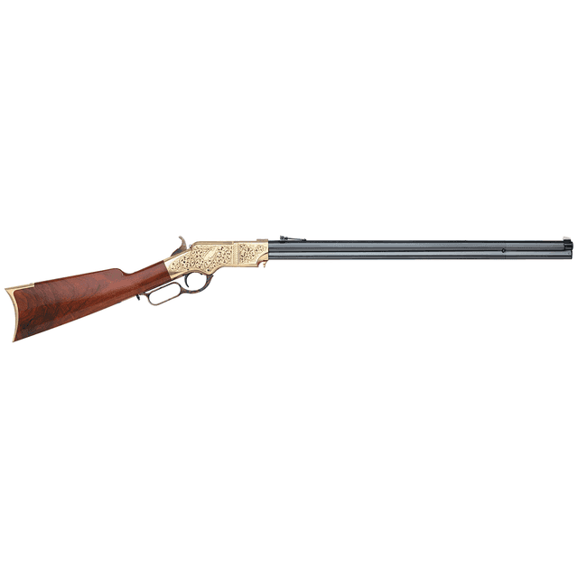 Taylors & Company 550295 1860 Brass Engraved 45 Colt (LC) 13+1 24.25" Blued Octagon Barrel, Brass Engraved Taylors & Company 550295 1860 Brass Engraved 45 Colt (LC) 13+1 24.25" Blued Octagon Barrel, Brass Engraved