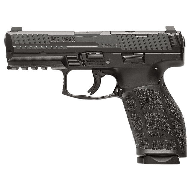 HK 81001216 VP9A1 X *CA Compliant Crossover 9mm Luger 10+1 4.09" Black Polygonal Rifled Barrel, Black Steel Optic Ready HK 81001216 VP9A1 X *CA Compliant Crossover 9mm Luger 10+1 4.09" Black Polygonal Rifled Barrel, Black Steel Optic Ready