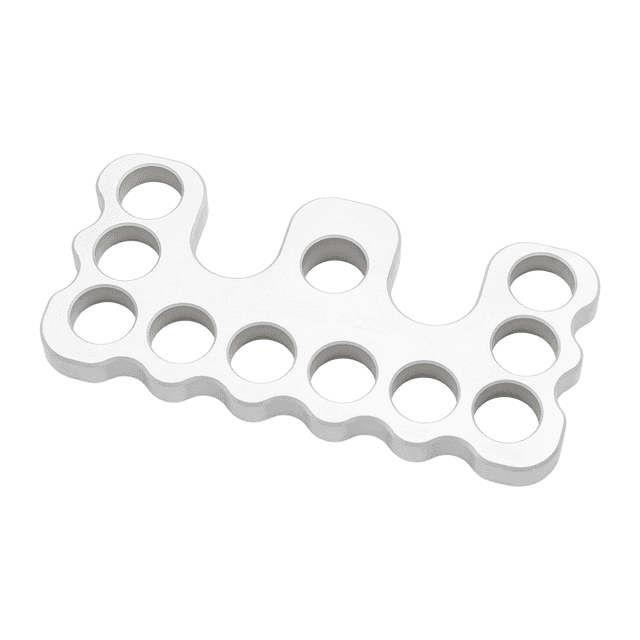 Area 419 419-FN-BLOCK Billet Funnel Storage Block Silver Aluminum Capacity 10 Spots Area 419 419-FN-BLOCK Billet Funnel Storage Block Silver Aluminum Capacity 10 Spots