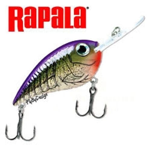 DT10-PurpleOliveCraw Rapala DT10-PurpleOliveCraw Rapala