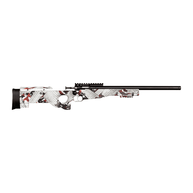 Crickett KSA2150-AMD Precision Ammendment 22 LR 1rd 16.10" Blued Threaded Bull Barrel, 2nd Amendment Camo Crickett KSA2150-AMD Precision Ammendment 22 LR 1rd 16.10" Blued Threaded Bull Barrel, 2nd Amendment Camo