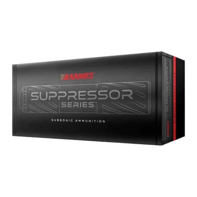 Barnes Bullets 32530 Suppressor 9mm Luger 147gr Jacketed Hollow Point 20 Per Box Barnes Bullets 32530 Suppressor 9mm Luger 147gr Jacketed Hollow Point 20 Per Box