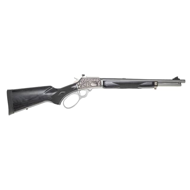 Cnc Firearms CNCRAZ10MM Marlin 1894 SBL Wild Boar 10mm Auto 16" Polished Stainless Steel, Polished Engraved Receiver Cnc Firearms CNCRAZ10MM Marlin 1894 SBL Wild Boar 10mm Auto 16" Polished Stainless Steel, Polished Engraved Receiver